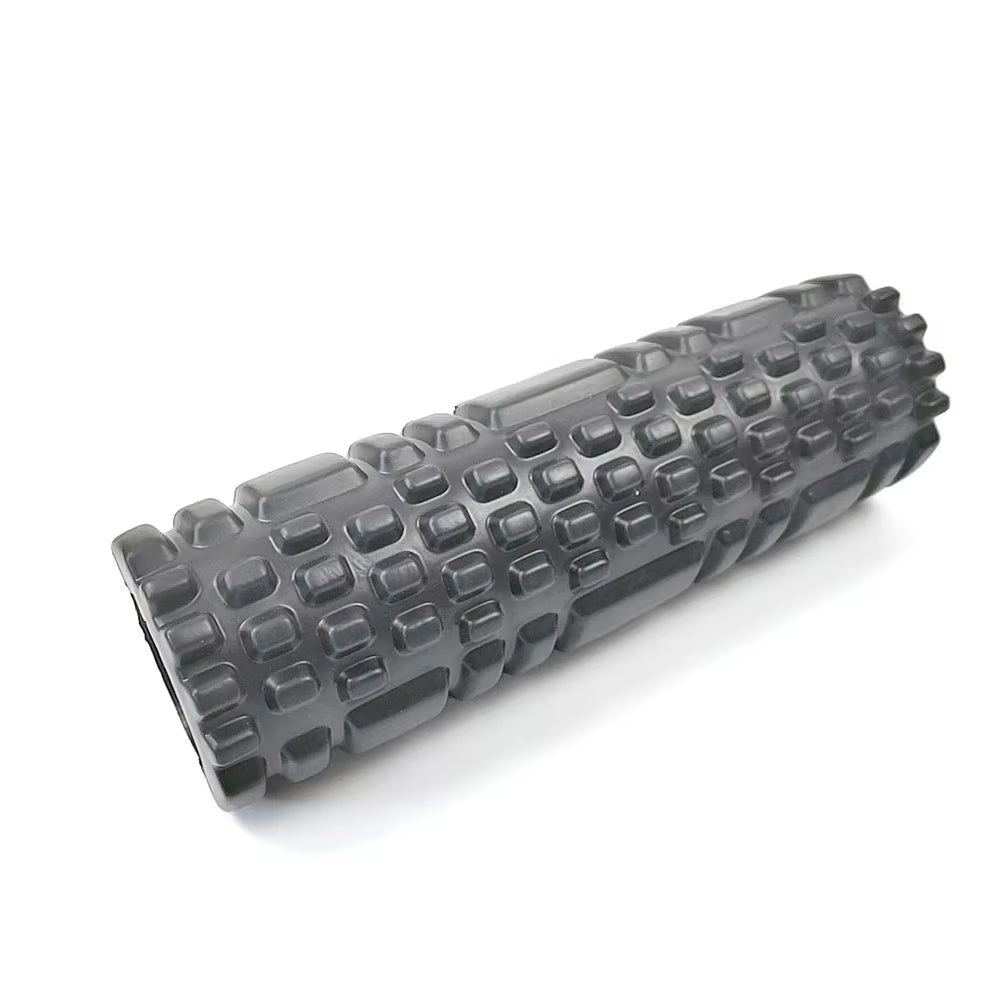 30cm Foam Roller for Yoga and Pilates - Muscle Training and Sports Massage with Grid Design for Trigger Point Therapy - Ideal for Home Gym Exercise