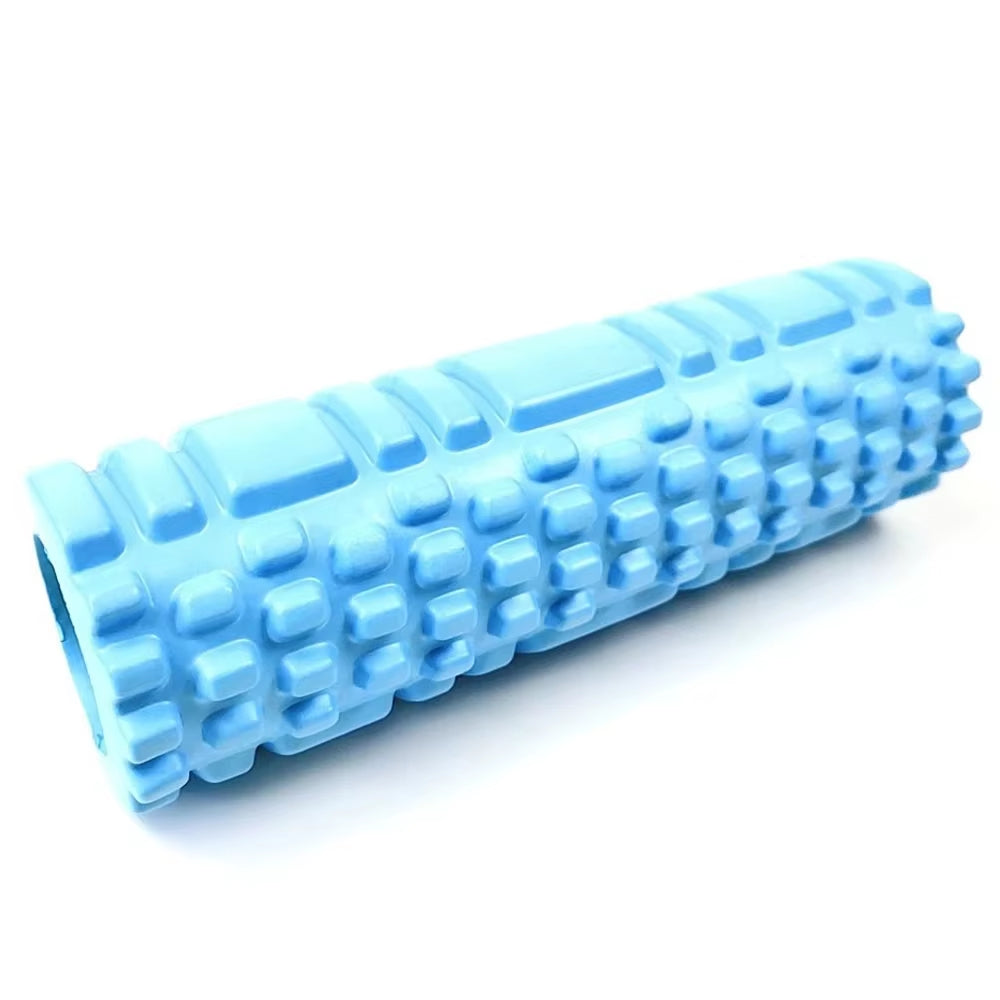 30cm Foam Roller for Yoga and Pilates - Muscle Training and Sports Massage with Grid Design for Trigger Point Therapy - Ideal for Home Gym Exercise